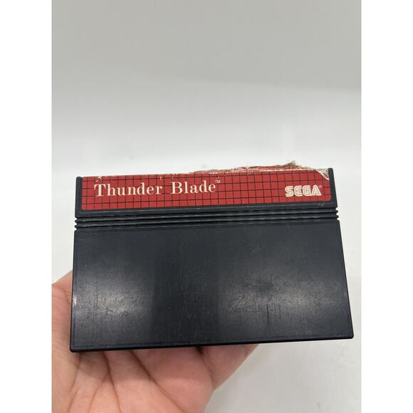 Thunder Blade - Sega Master System - Tested & Working! - Picture 2 of 5